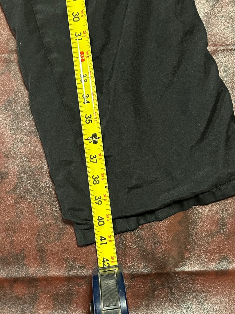 Men's Black Athletic Track Pants - Picture 7 of 7